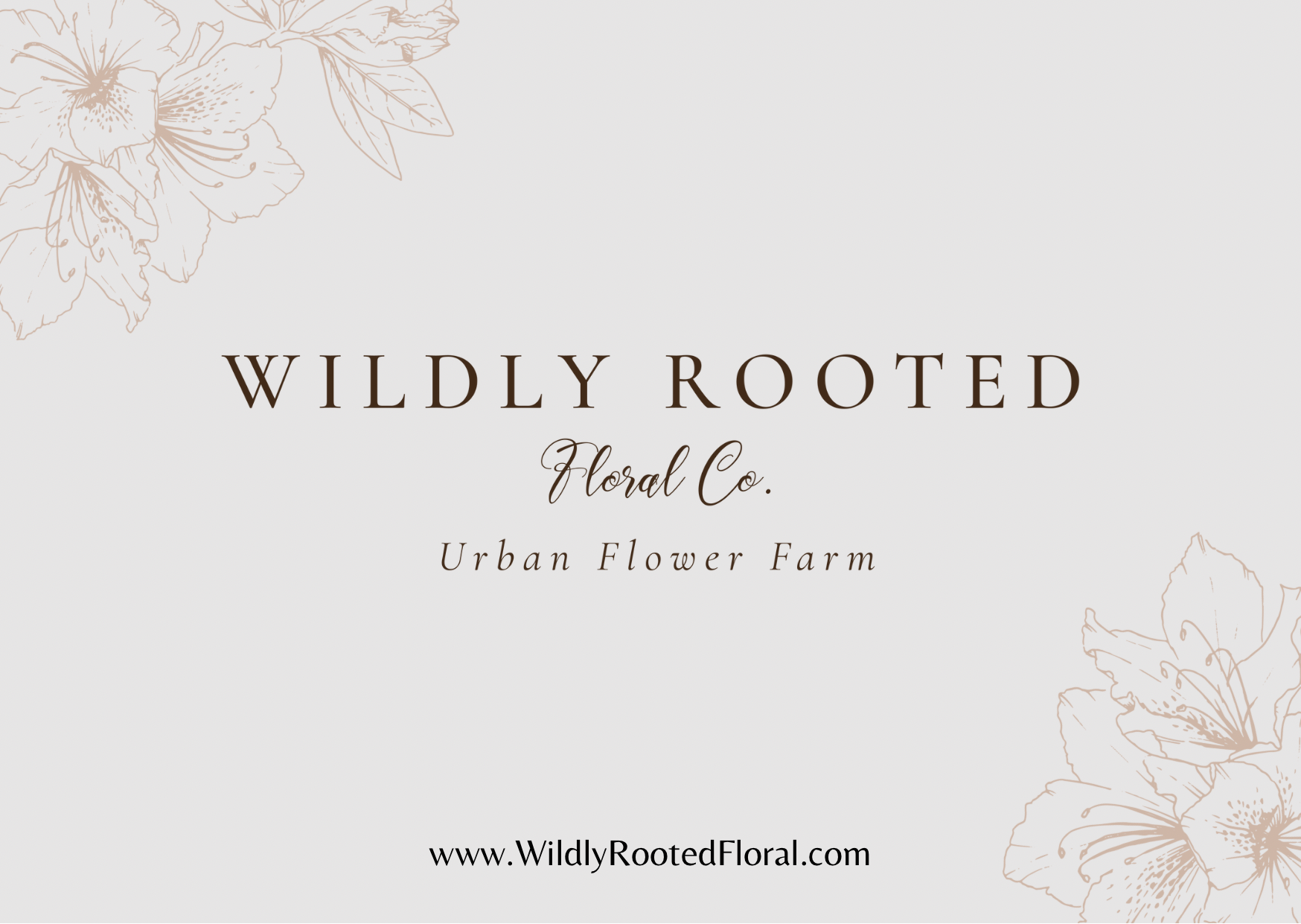 Wildly Rooted Gift Card – Wildly Rooted Floral
