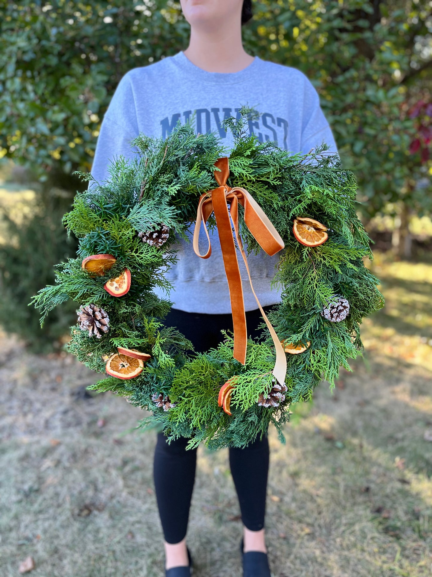 Citrus Grove Wreath